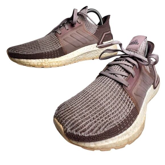 Adidas Ultraboost 19 Purple Running Shoes (G27490) Women's Sz 8 Activewear EUC - Picture 2 of 16